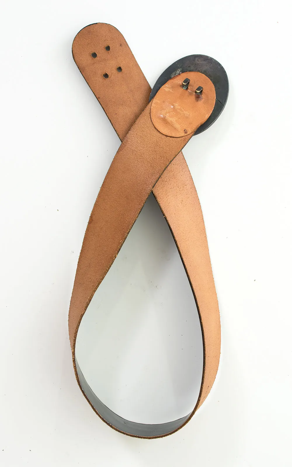 1950s Calderon Sewing Novelty Leather Cinch Belt | small
