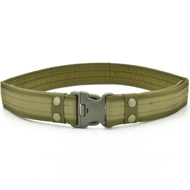 Belts Army Thicken Canvas