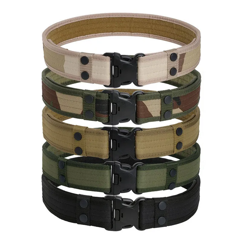 Belts Army Thicken Canvas