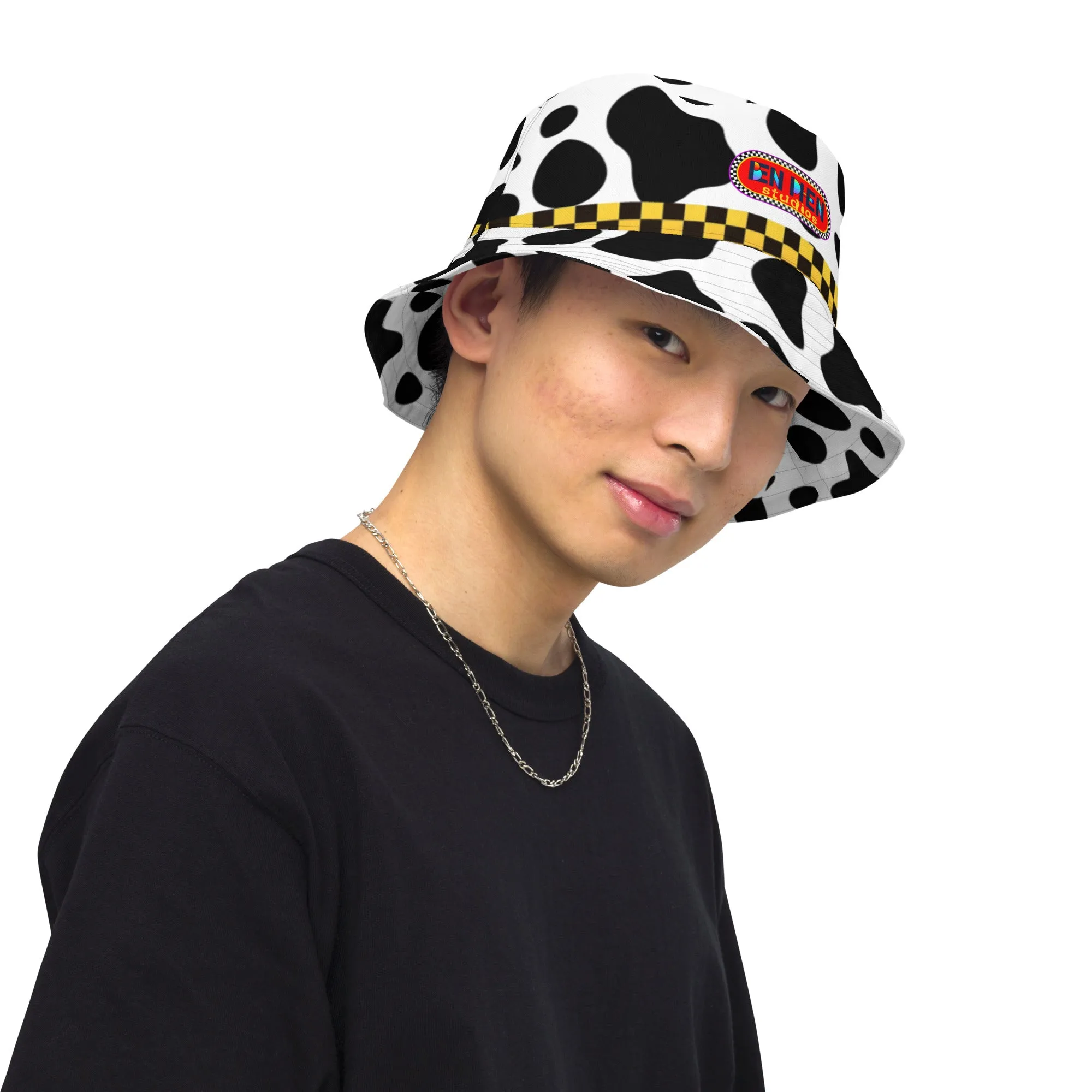 Ben Phen Cow Check bucket hat