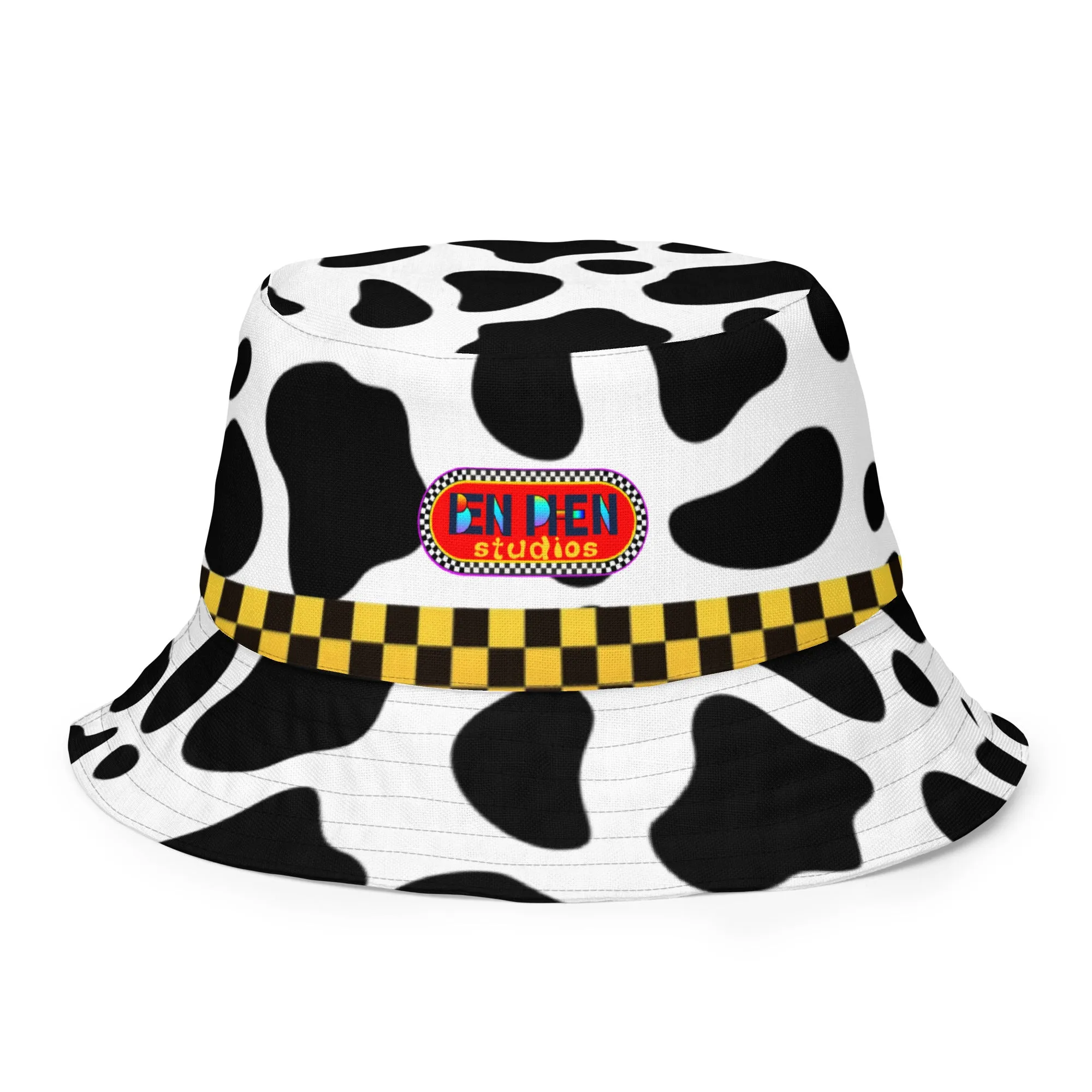 Ben Phen Cow Check bucket hat