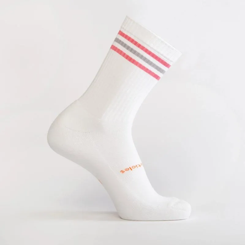 BPA Free Crew Socks w Stripes | Eco Unisex Socks