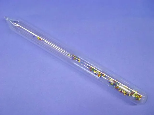 BROWNIAN TUBE MERCURY BEADS
