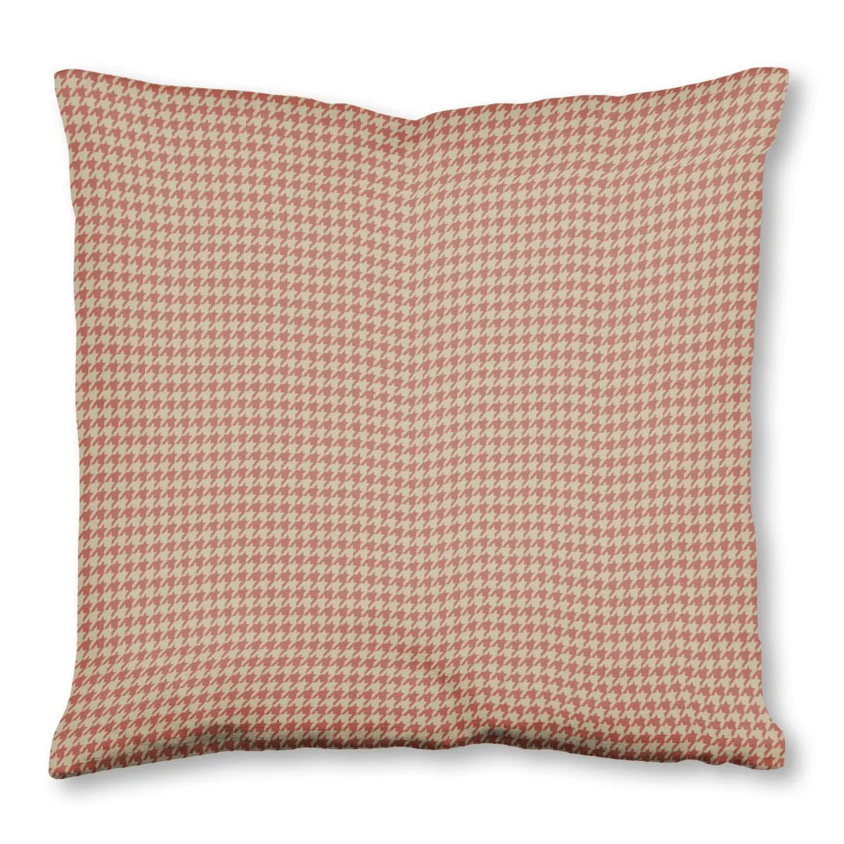 Christmas Crab Houndstooth red - Throw Pillow 18x18 BZI