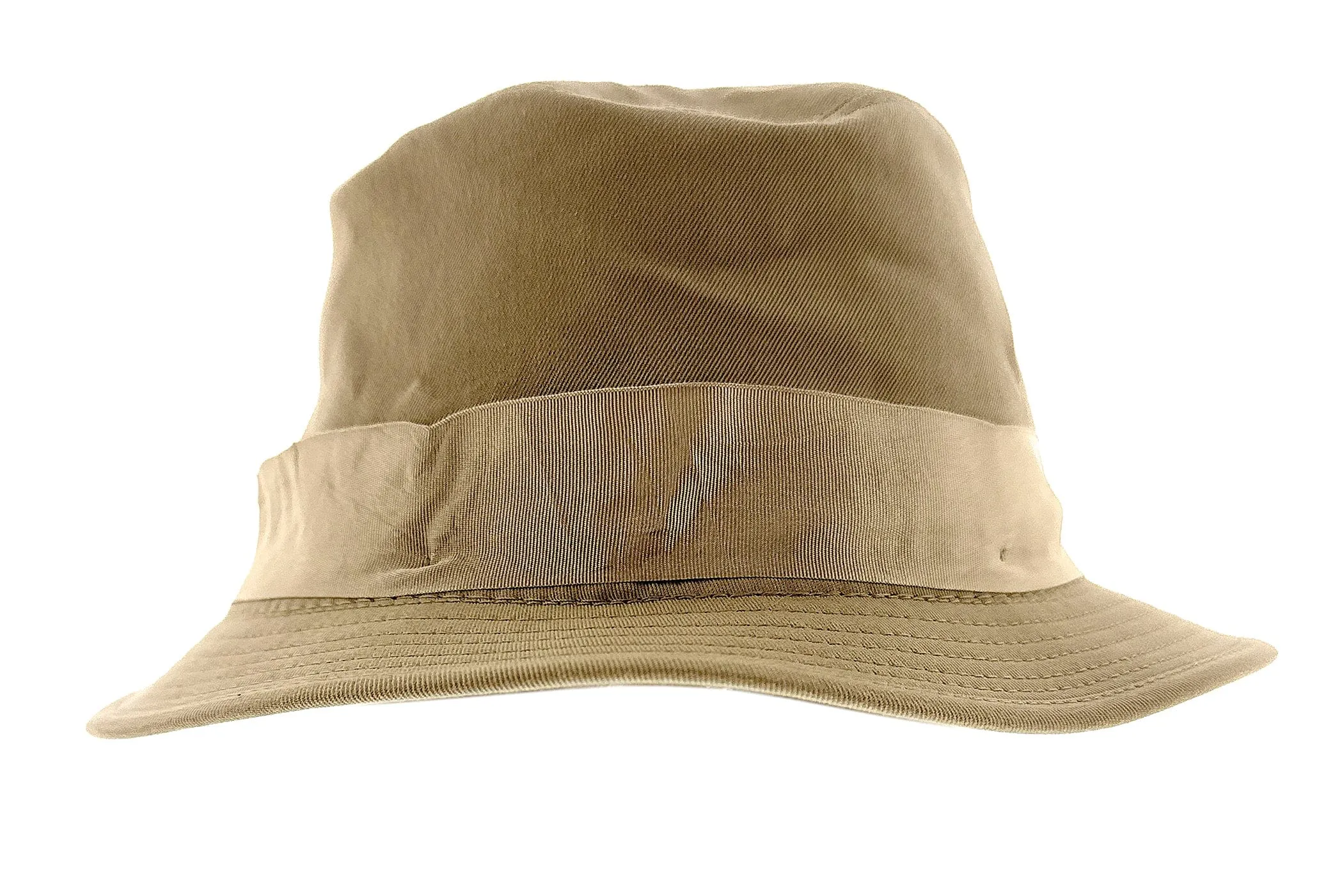 Dolce & Gabbana Cotton Blend Beige Bucket Hat