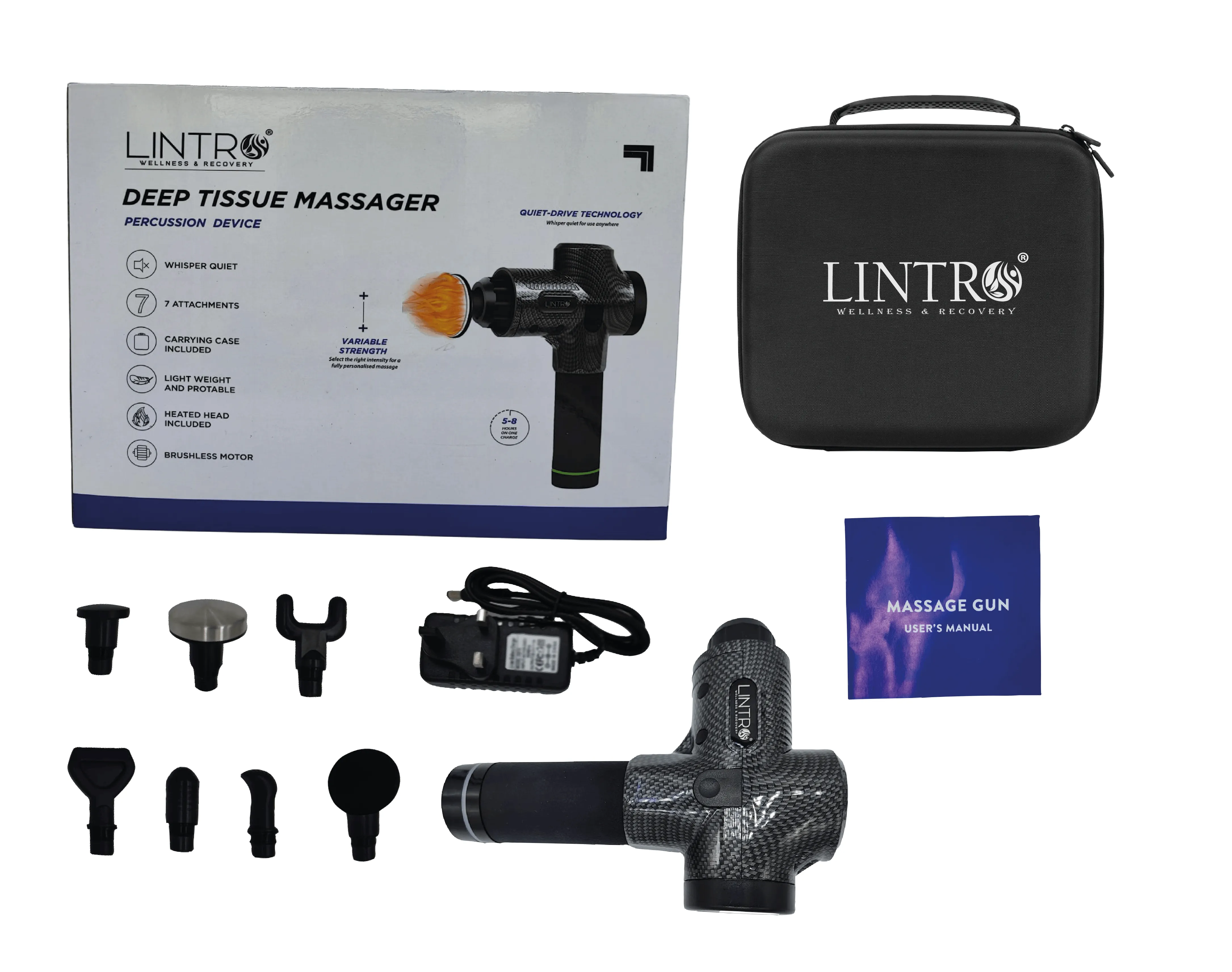 Heated Massage Gun Deep Tissue