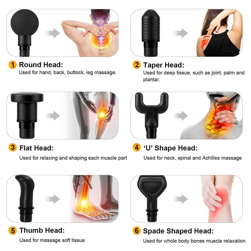 Heated Massage Gun Deep Tissue