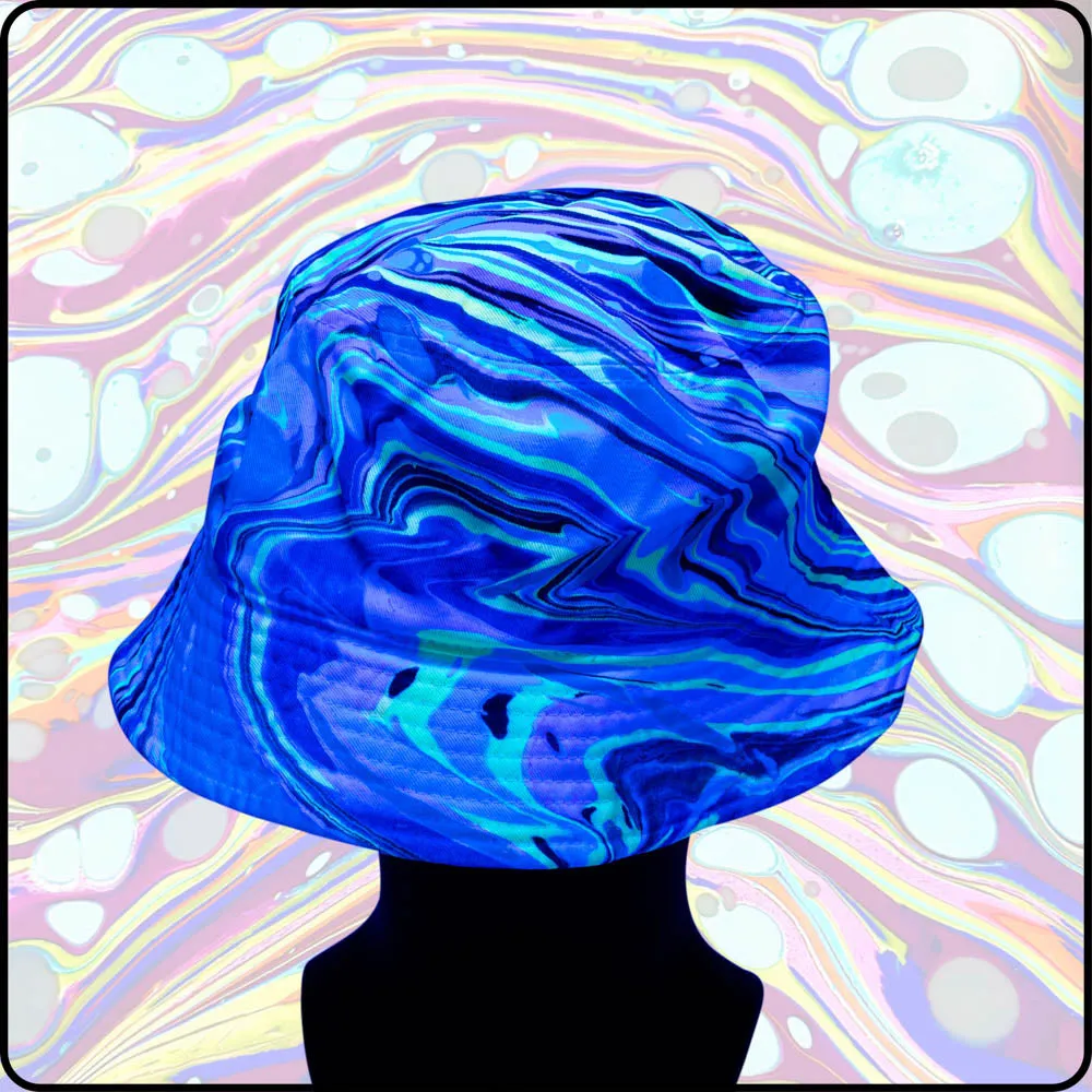 Kandi Dreams UV Hydro-Dipped Bucket Hat
