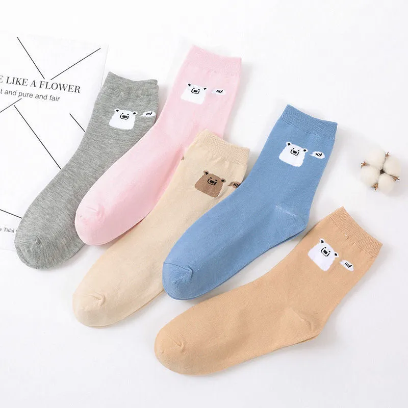 Kawaii Colorful Socks Collection