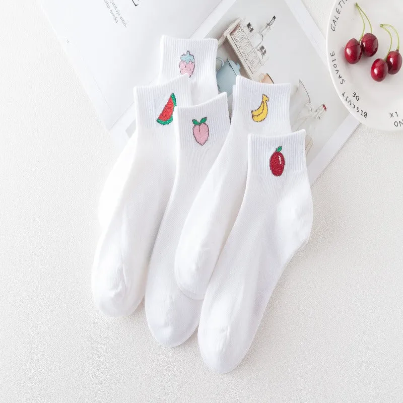Kawaii Fruit-tastic Socks Collection