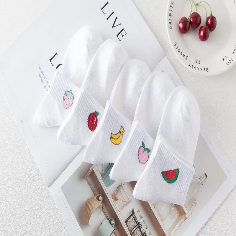 Kawaii Fruit-tastic Socks Collection