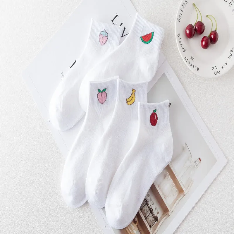 Kawaii Fruit-tastic Socks Collection