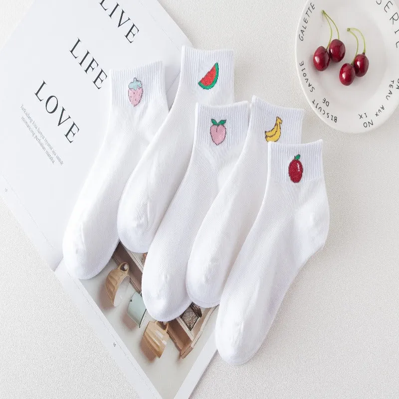Kawaii Fruit-tastic Socks Collection