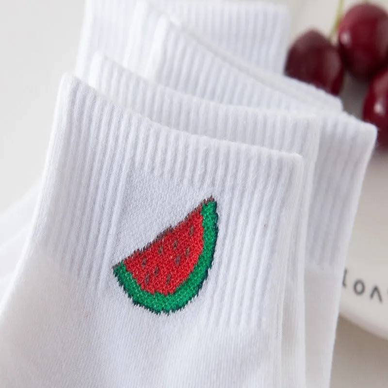 Kawaii Fruit-tastic Socks Collection