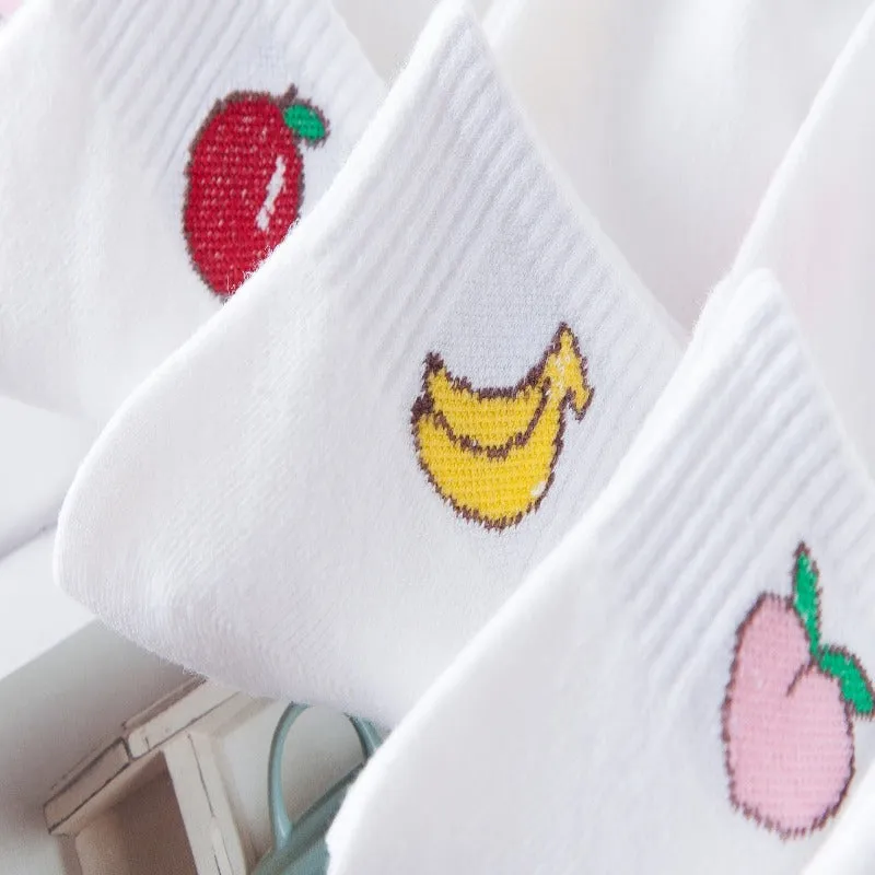 Kawaii Fruit-tastic Socks Collection