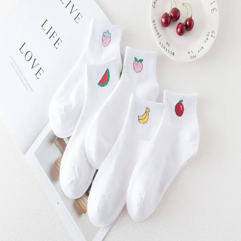 Kawaii Fruit-tastic Socks Collection