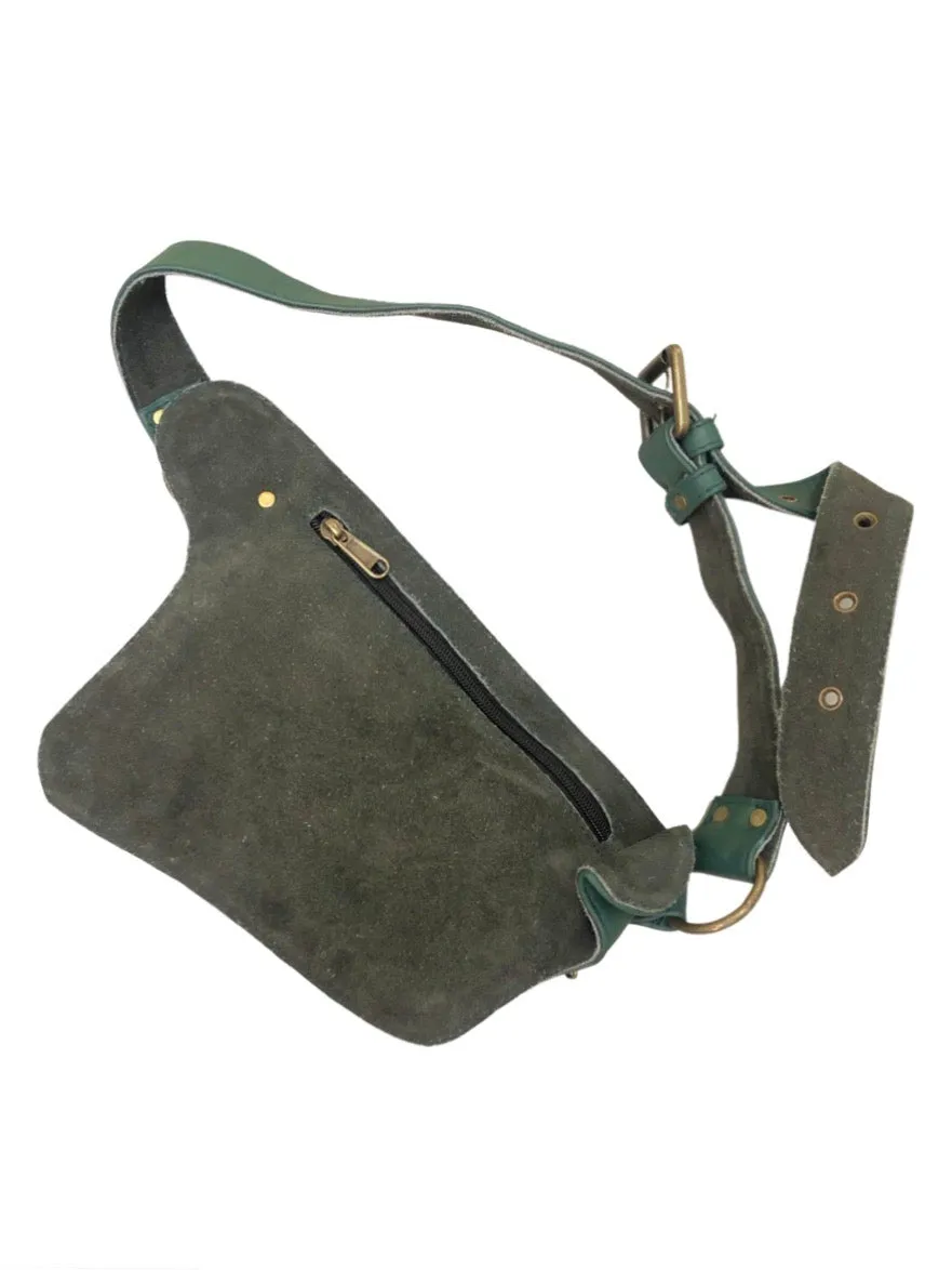 Leather utility belt