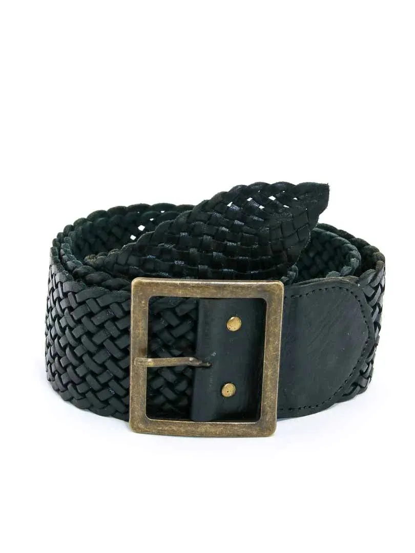 Marrakesh Wide Belt t-bar Classic - Black