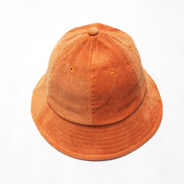 Panama Corduroy Bucket Hat Men Women