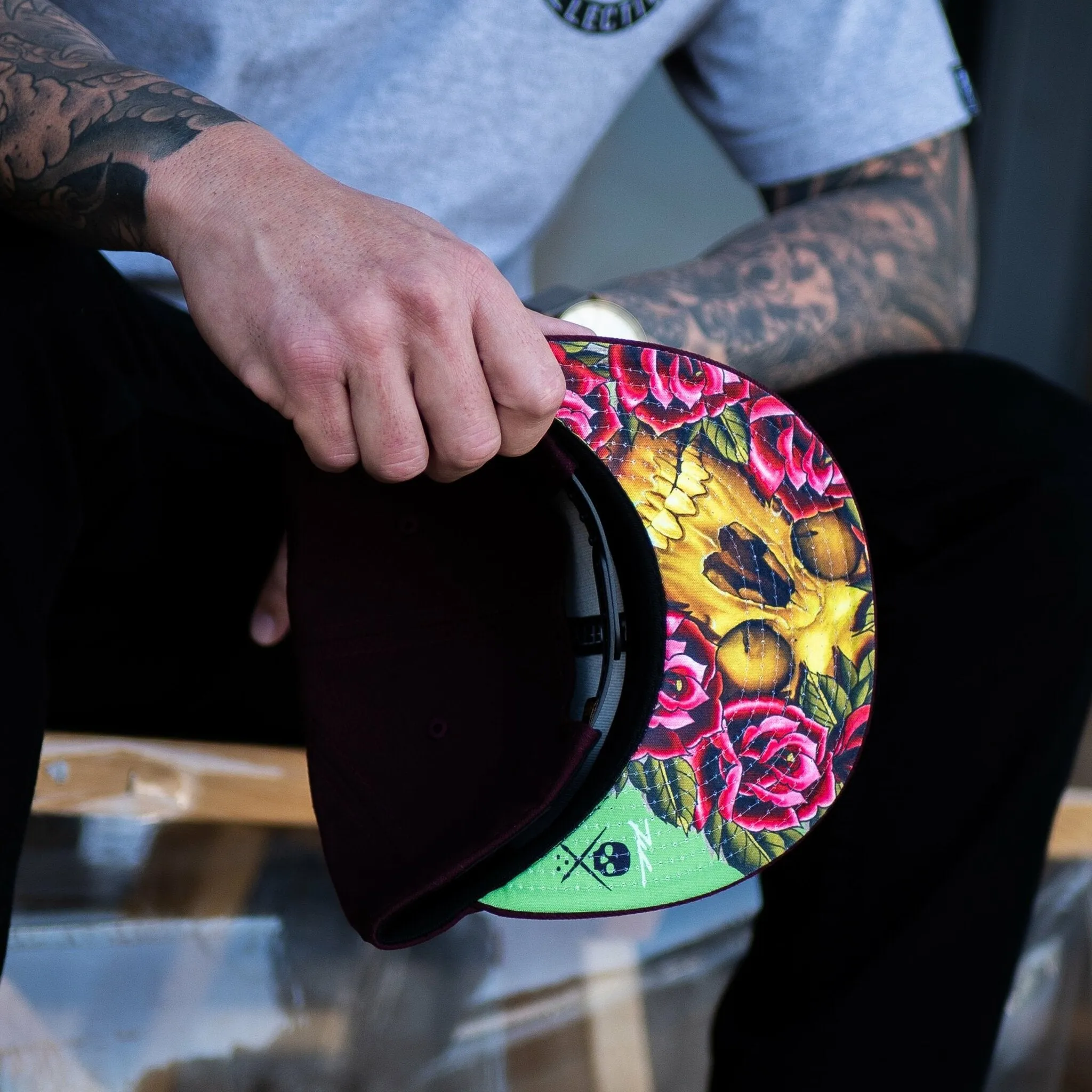 Peek Thru New Era Snapback Cap