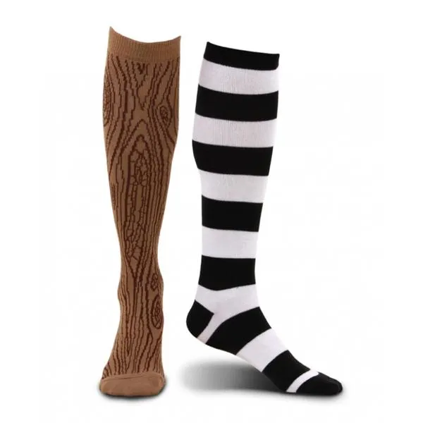 Pirate Socks with Peg Leg