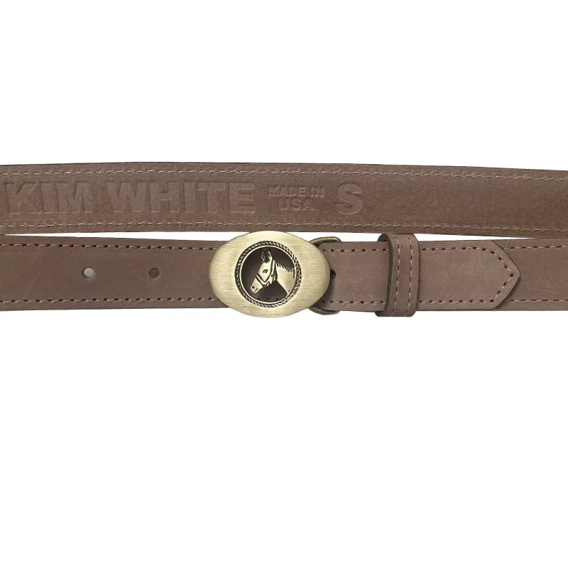 Pony Belt - Matte Fawn