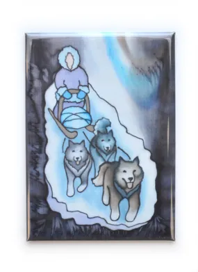 "Mushing" Magnet | 2.5"x3.5"