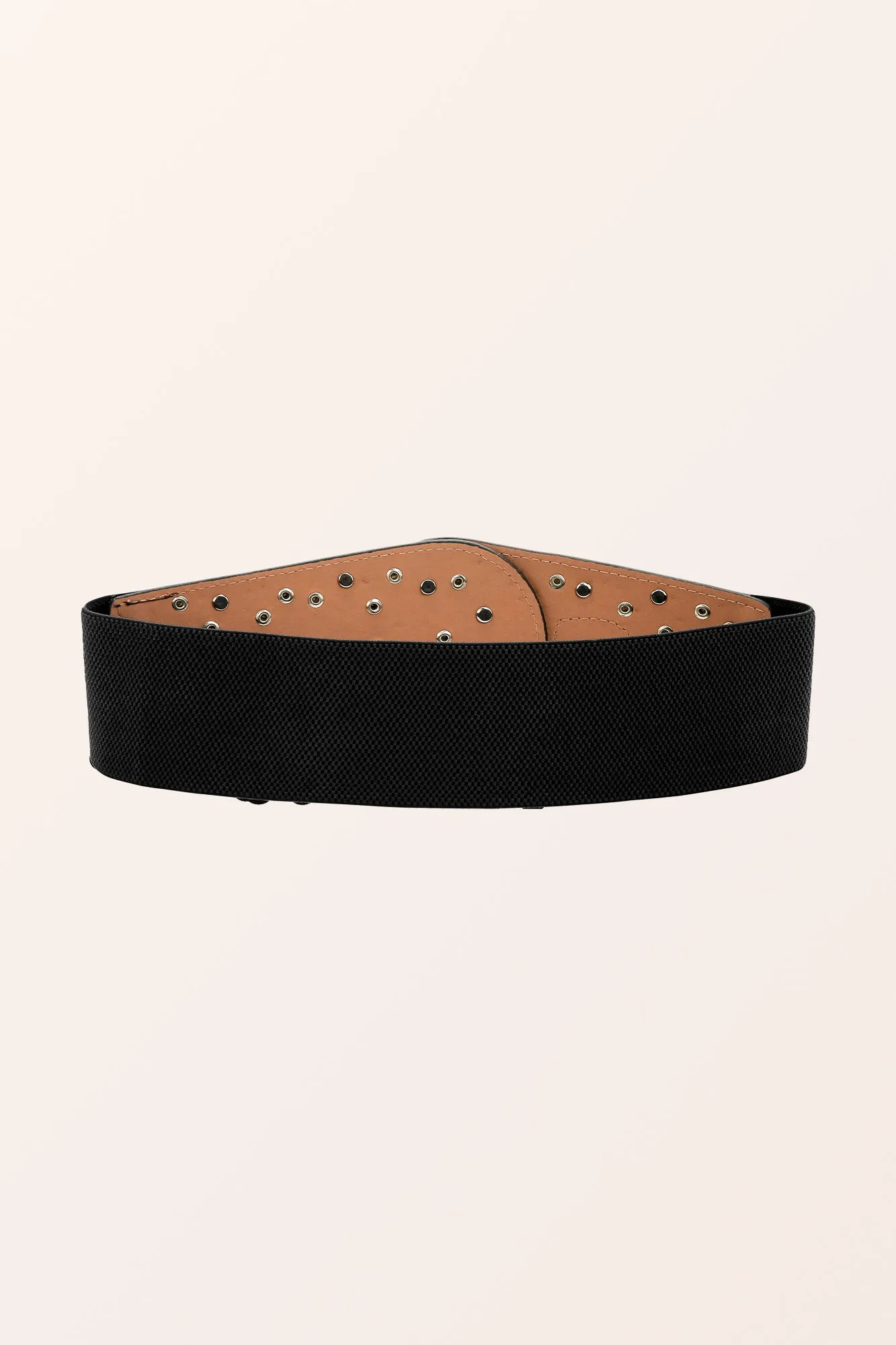 Ring Hook Buckle Belt - Black