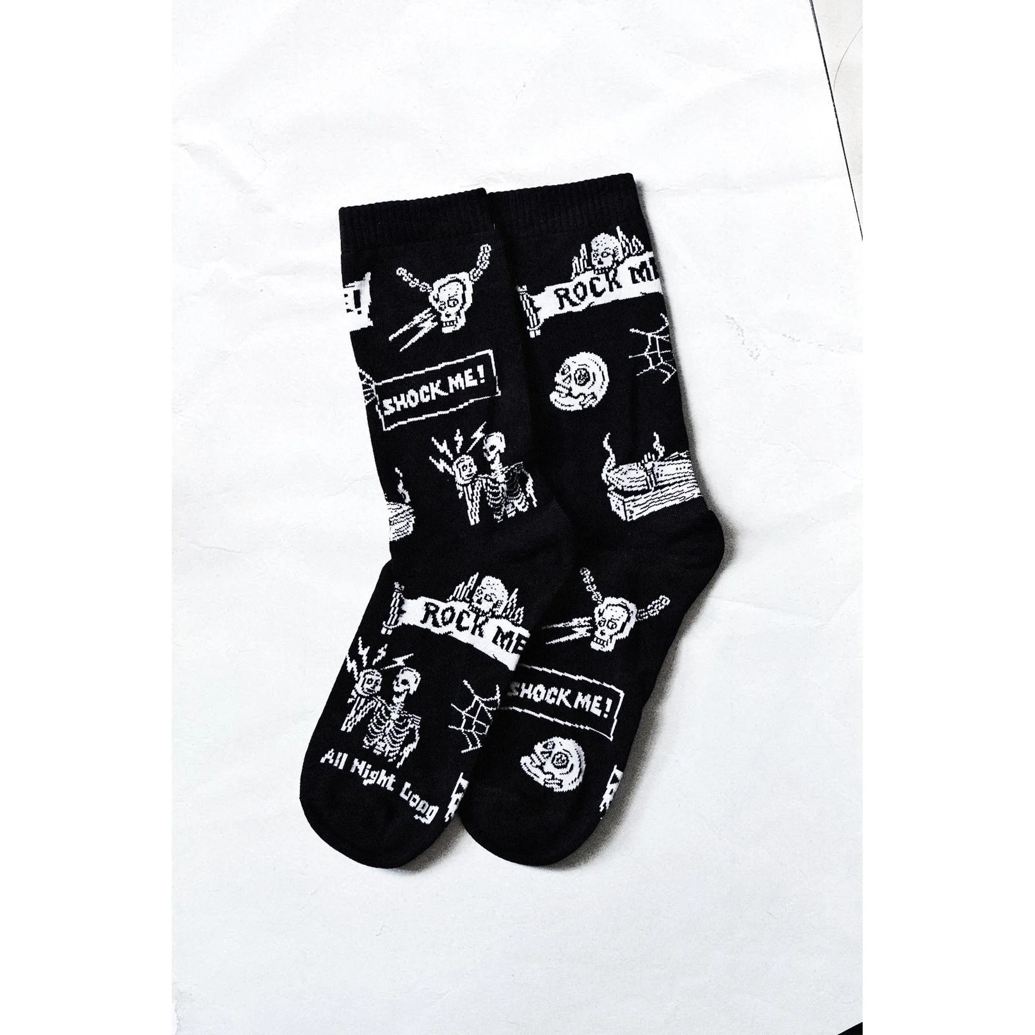 Rock Me, Shock Me Socks