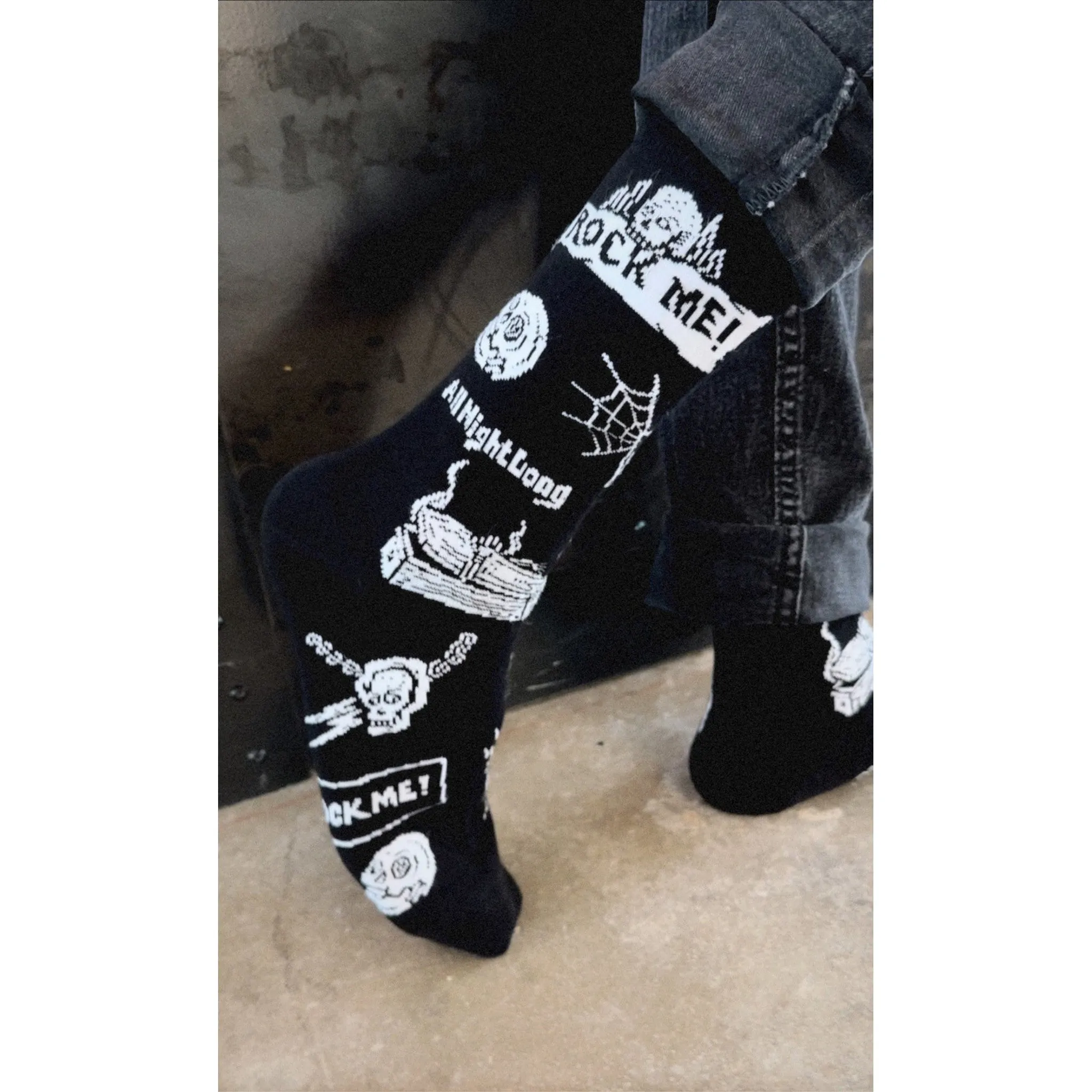 Rock Me, Shock Me Socks